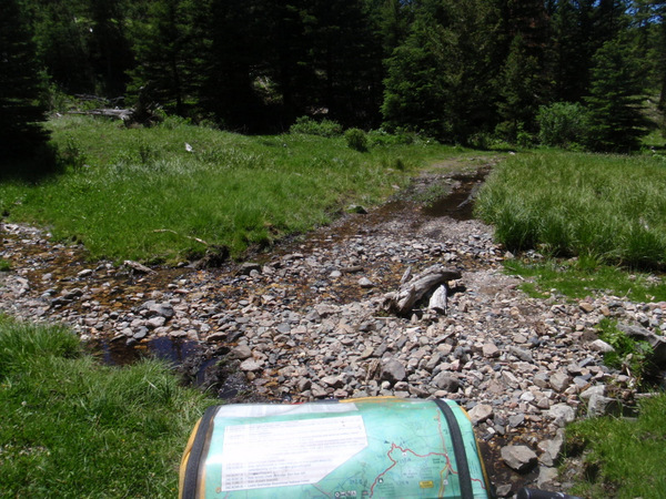 Another creek crossing (best walked).